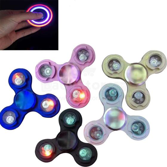Hand Spinner Art.481068 Ручная вертушка-спиннер со звуком и светом D26668,  7см