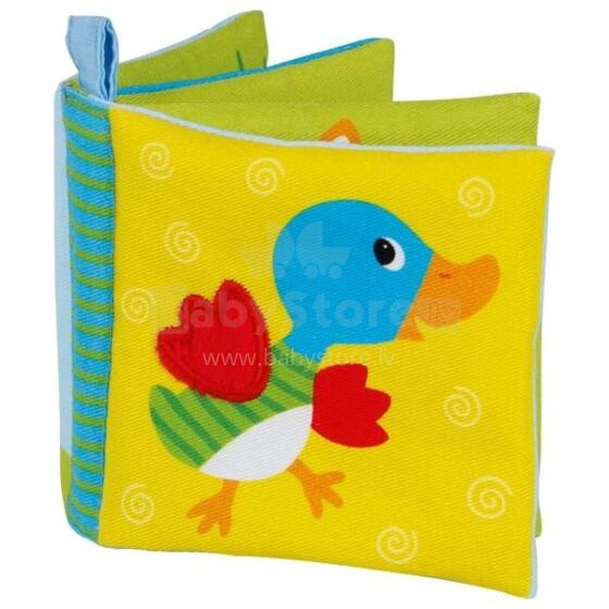 Picture book with squeaker and crinkle foil