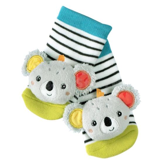 Fehn Socks Art.253768  Zeķītes ar grabulīšiem - Koalas