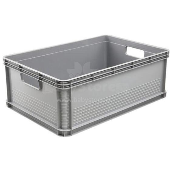 Transportēšanas kaste ar kravnesību līdz 60kg Robert 60x40x22cm 45L pelēka