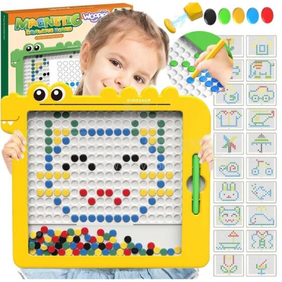 Магнитная доска WOOPIE для детей Montessori MagPad Динозавр