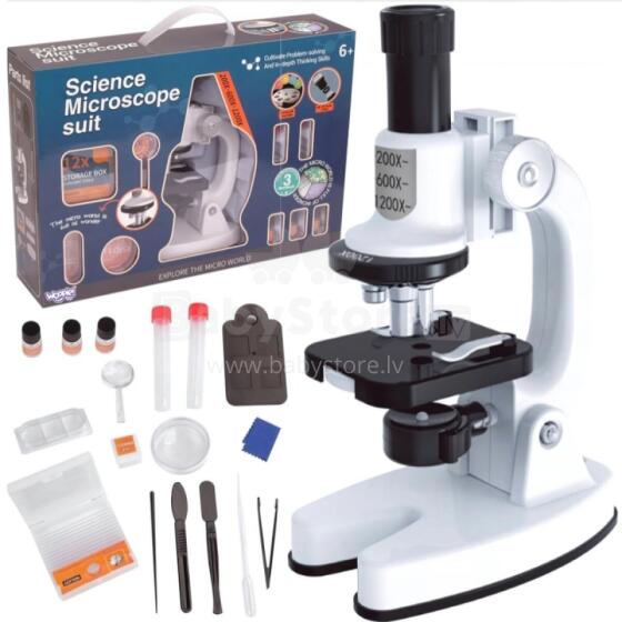 WOOPIE Digital Microscope LED Magnification up to 1200x XXL Set with Smartphone Adapter