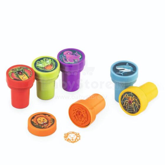 Zoology - Self-inking stamps, 6 assorted