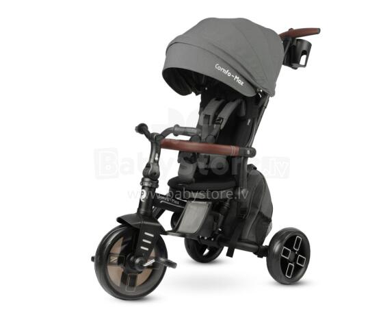 MILLY MALLY 6340 Qplay Trīsritenis Comfo Max Pelēks