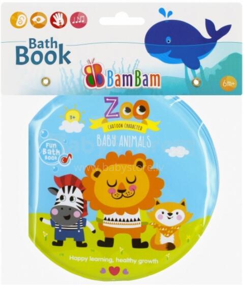 BAM BAM 432478 Книга для купания Зоопарк