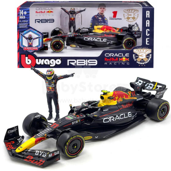 AUTO BBURAGO FORMULA ORACLE REDBULL 1:24
