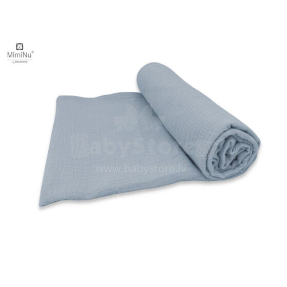 KIECZMERSKI Swaddle 120x120 MUSLIN KOKS 100% džins