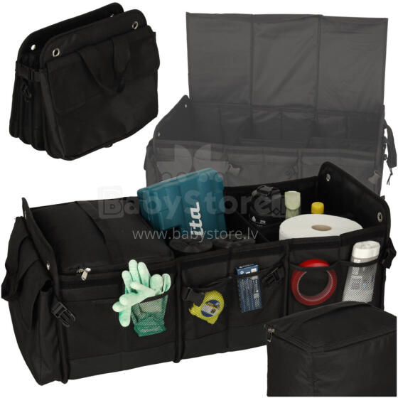 Ikonka Art.KX3104 Automašīnas bagāžnieka organizatoriskā soma 60X35X30