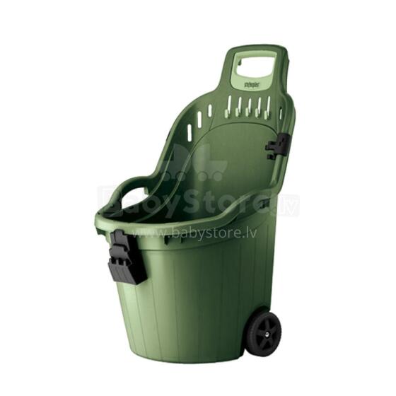 Wheelbarrow Helpy Cart 50L 59.5x53x88.5cm green