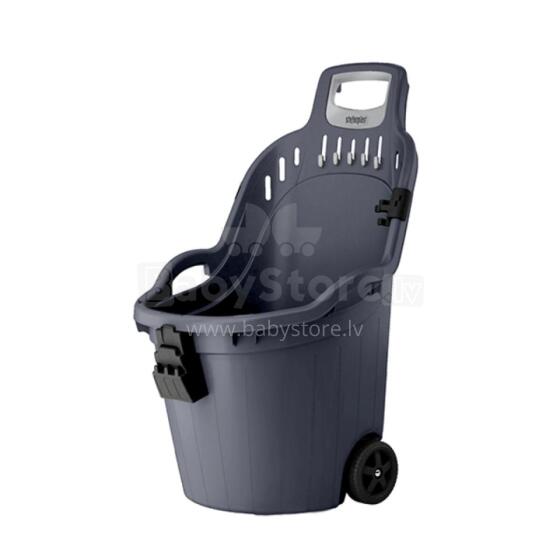 Wheelbarrow Helpy Cart 50L 59.5x53x88.5cm gray