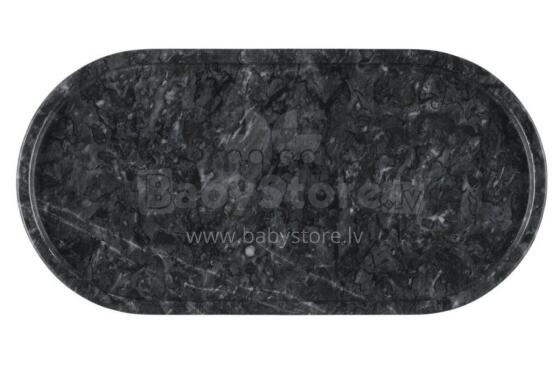 Maku Tray marmora melns 30x15 cm