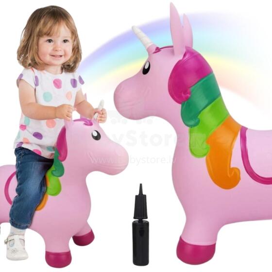 WOOPIE Bouncing Unicorn Pink + Pump
