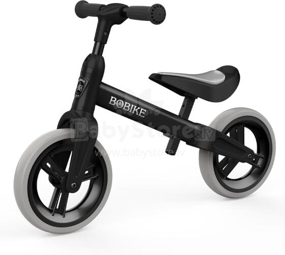 Mncylion Balance Bike Bobike Art.255175 Black Children's bicycle - runner with metal frame