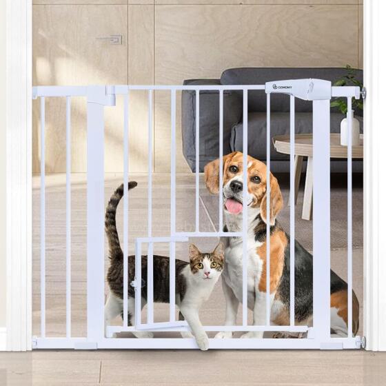Comomy Door Safety Gate Art.255189 White Drošības Vārti