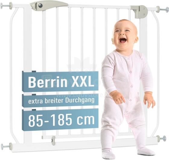 Berrin XXL  Safety Gate Art.255196 White Drošības Vārti