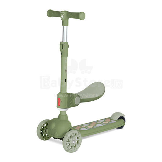 Lorelli Jetster Plus Art.10390240002 Green Bērnu trīsriteņu skūteris