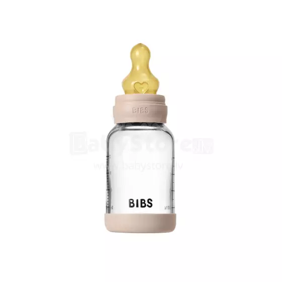 Bibs Round Latex Baby Bottle  Art.255414 Flow Blush Feeding bottle 120ml