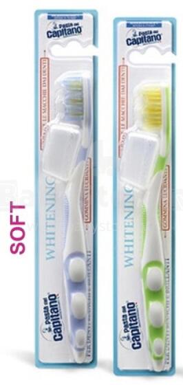 Zobu birste Del Capitano Whitening Soft