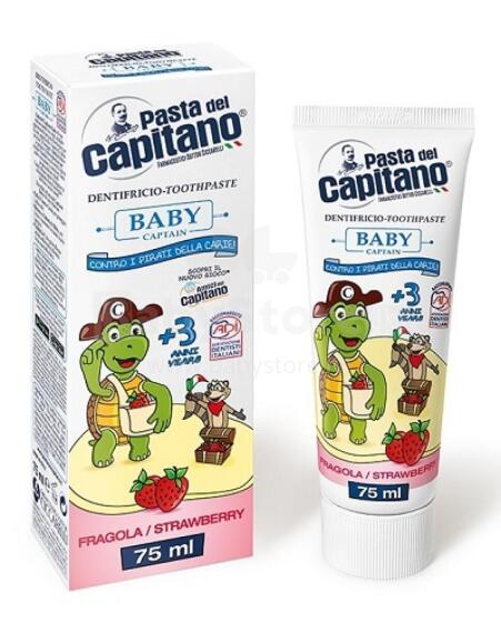 Zobu pasta Del Capitano Baby Straw.75ml