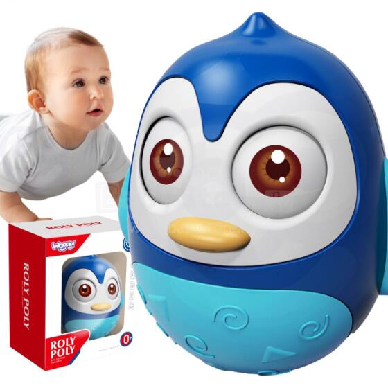 WOOPIE BABY Sensory Penguin Wobble Toy