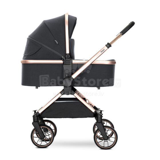 Lorelli Reya 2 in1 Art.10022072501 Black Jasper  Universālie rati 2 in1