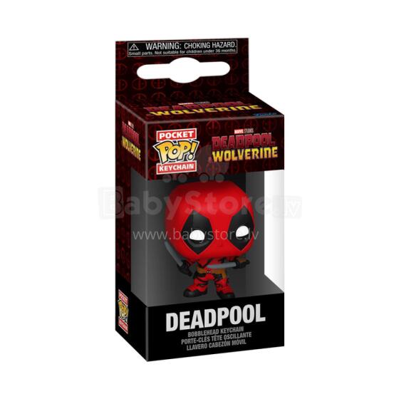 FUNKO POP! Atslēgu piekariņš: Marvel: Deadpool & Wolverine - Deadpool