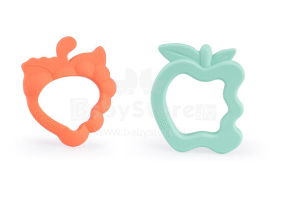 GILIGUMS GG 45469 Fruit Teething Toys 2-Pack
