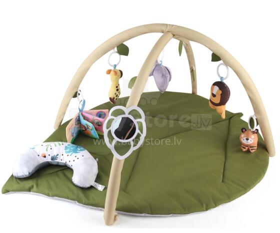 MILLY MALLY 6095 TinyMini 353-1A Educational Play Mat Leaf