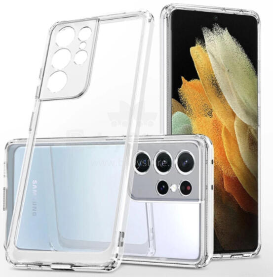 Fusion Precise Case 2mm izturīgs silikona aizsargapvalks Samsung S901 Galaxy S22 caurspīdīgs