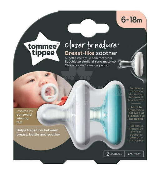 TOMMEE TIPPEE māneklis, 6-18 m., 2 gab., 433628