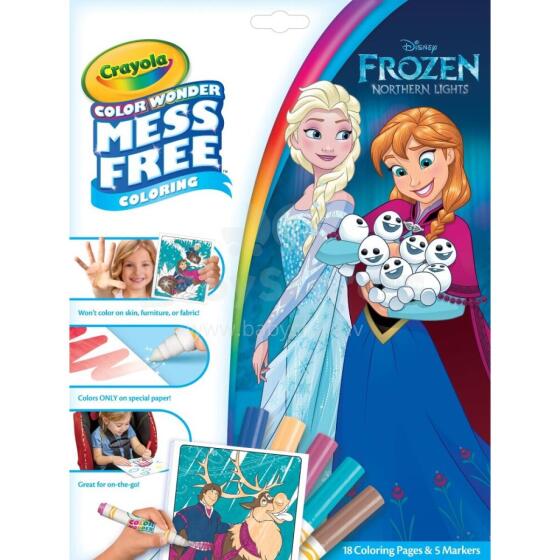 CRAYOLA krāsošanas komplekts Frozen, 75-2664