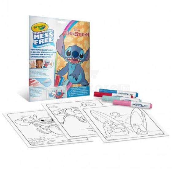 CRAYOLA krāsošanas komplekts Lilo & Stitch, 75-2665