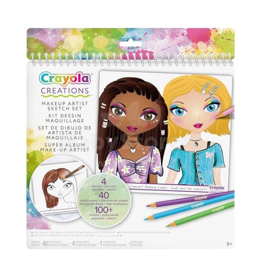 CRAYOLA krāsošanas komplekts Make-up Sketch, 04-1056