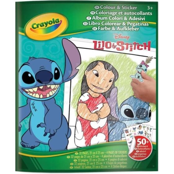 CRAYOLA radošais komplekts Lilo & Stitch, 04-0900G