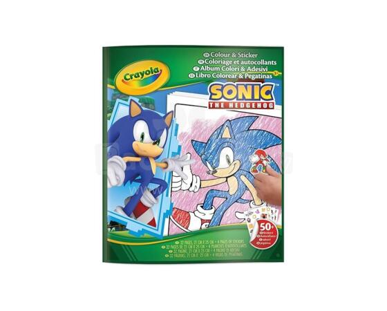 CRAYOLA radošais komplekts Sonic, 04-0898G