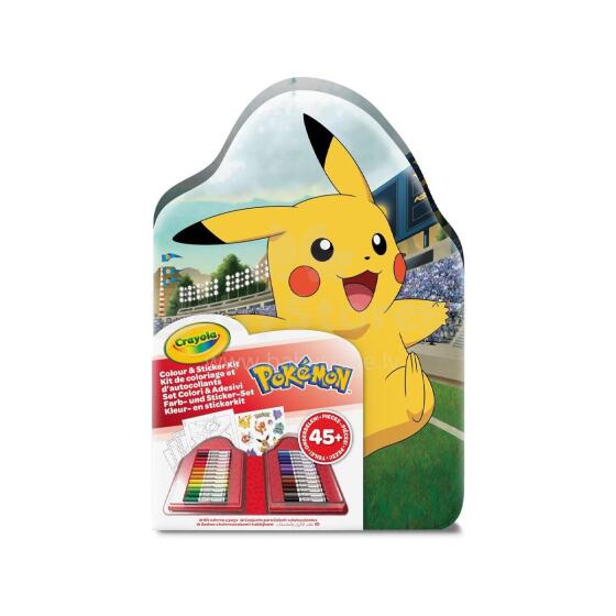 CRAYOLA radošais komplekts Pokemon, 04-0785