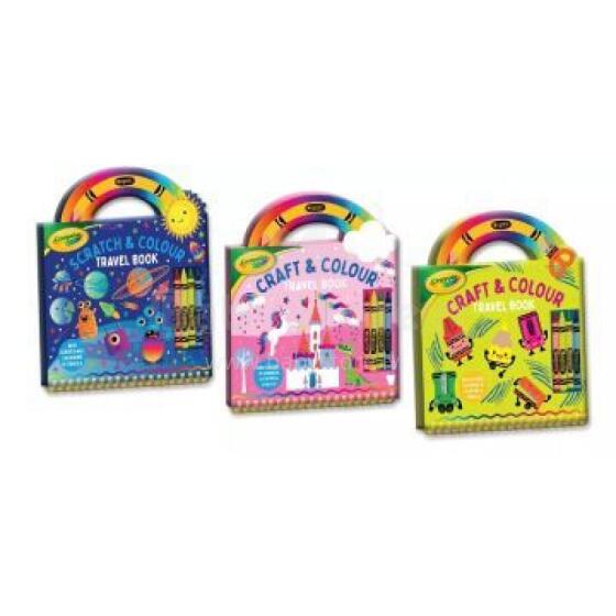 CRAYOLA designer activity book, assort, 22933