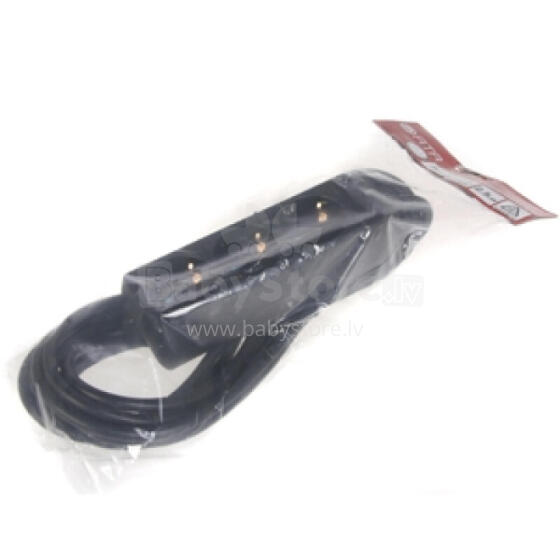 Pagarinātājs Pagarinātājs a/z 3x1.0mm KF-GB-03P3X1/5MBLACK