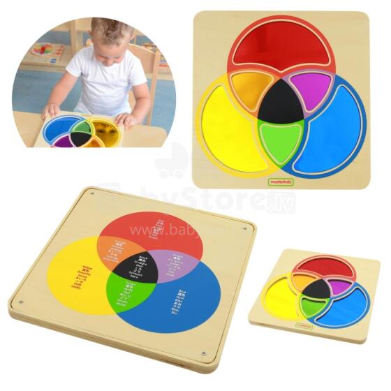 MASTERKIDZ Izglītojošais Galda Spogulis Krāsu Sajaukšanas Mācīšanās