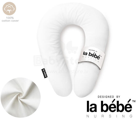 La Bebe™ Snug Maternity Pillow Art.256213 White