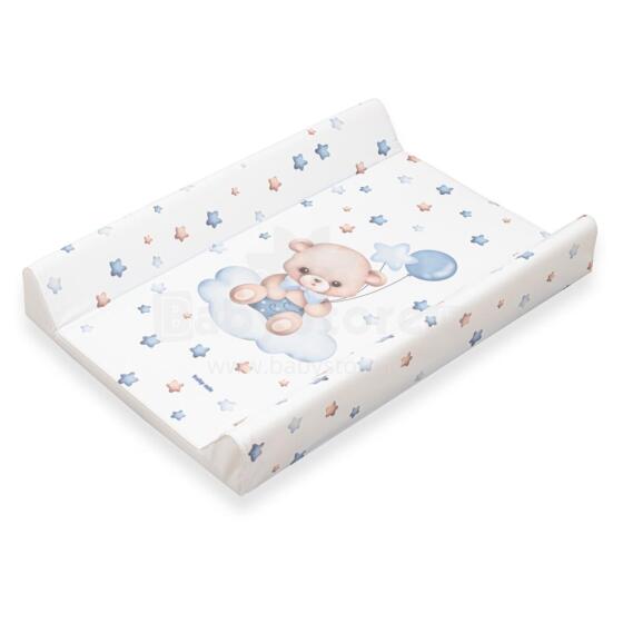 Baby Mix Changing Mat  Strong Art.256216 Bear Pārtinamais matracis ar stingro pamatni (70x50cm)