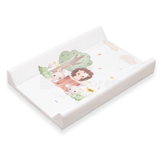 Baby Mix Changing Mat  Strong Art.256217 Forest Pārtinamais matracis ar stingro pamatni (70x50cm)