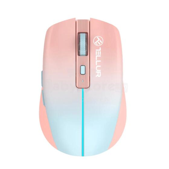 Tellur Silent Click Wireless Mouse Orange