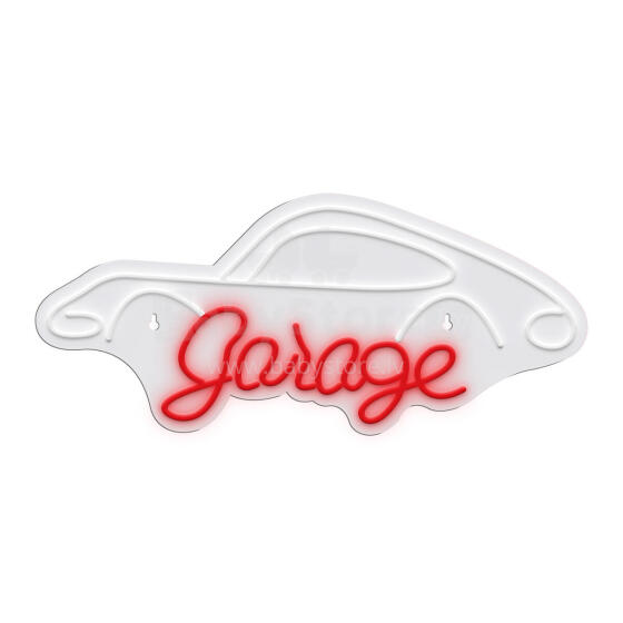 Manta SNL95WH Style Neon Lights Garage white-red