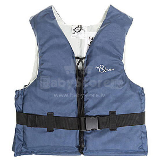 Спасательный жилет Fit&amp;float 49x40x8см 30-50 кг синий 313443