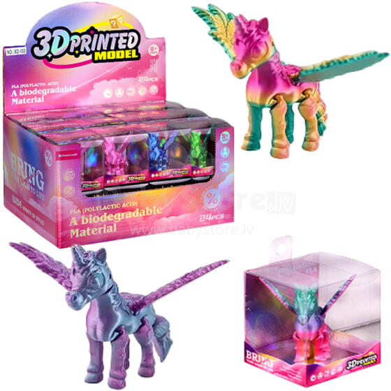 FIGURKA JEDNOROŻEC PEGAZ DRUK 3D
