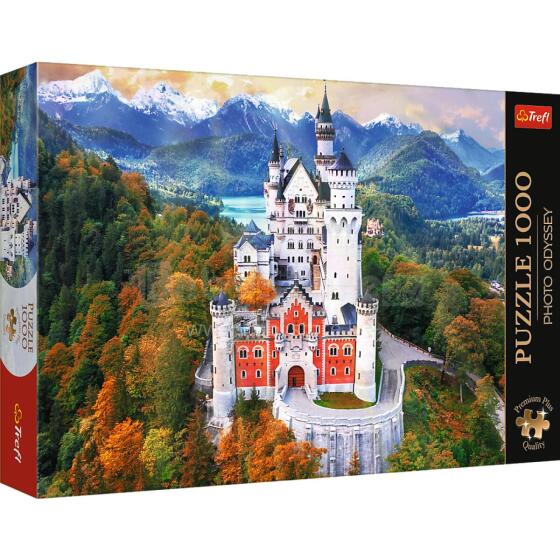 TREFL Premium Plus Puzle Neuschwanstein, 1000 gab.