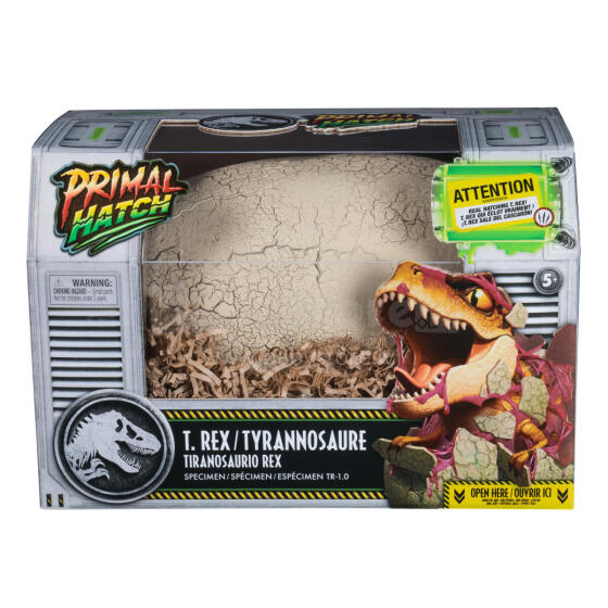 PRIMAL HATCH Interaktīva rotaļlieta Jurassic Hatching Dino