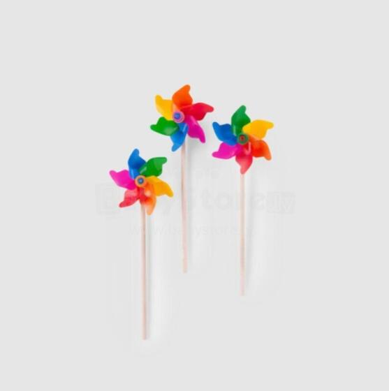 Multi-coloured windmill