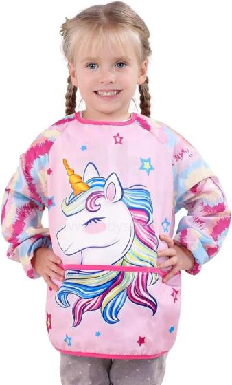 Waterproof Painting Coat Art.257372 Bib with sleeves and pocket, large